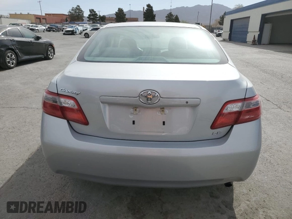 2007 Toyota Camry CE with VIN 4T1BE46K17U143886, listed as a Copart auction lot 51081805 with 50,959 mi miles and Salvage Title. Bid and sale history available at carsss.com. Image 6.