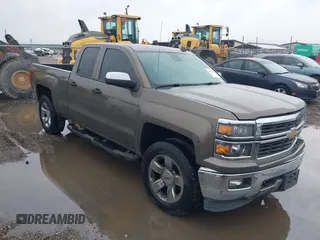 2014 Chevrolet Silverado 1500 LTZ with VIN 1GCVKSEC5EZ249444, listed as a IAAI auction lot 41904569 with 123,650 mi miles and . Bid and sale history available at DreamBid. Image 1.
