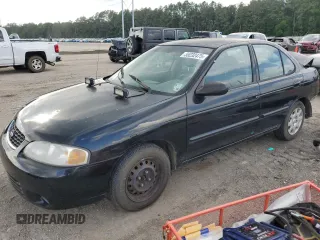 2000 Nissan Sentra XE with VIN 3N1CB51D8YL302224, listed as a Copart auction lot 55232475 with Not provided miles and Salvage title. Bid and sale history available at DreamBid. Image 1.