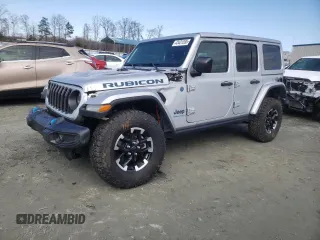 2024 Jeep Wrangler Rubicon with VIN 1C4RJXR6XRW292478, listed as a Copart auction lot 43431535 with 11,121 mi miles and Salvage Title. Bid and sale history available at DreamBid. Image 1.
