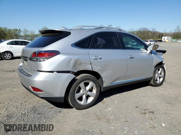 2015 Lexus RX 350 with VIN 2T2BK1BA2FC291237, listed as a Copart auction lot 54746945 with 155,541 mi miles and Salvage Title. Bid and sale history available at DreamBid. Image 3.