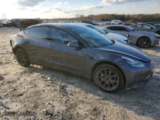 2019 Tesla Model 3 Long Range with VIN 5YJ3E1EB5KF195256, listed as a Copart auction lot 89077375 with 55,719 mi miles and Salvage Title. Bid and sale history available at carsss.com. Image 4.