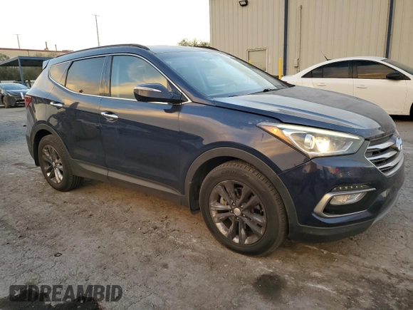 2018 Hyundai Santa Fe 2.0T с VIN 5XYZU4LA7JG542635, выставлен на аукционе Copart как лот 80348584 с пробегом 115 581 миль миль и Списание • Salvage title. История ставок и продаж доступна на DreamBid. Изображение 4.