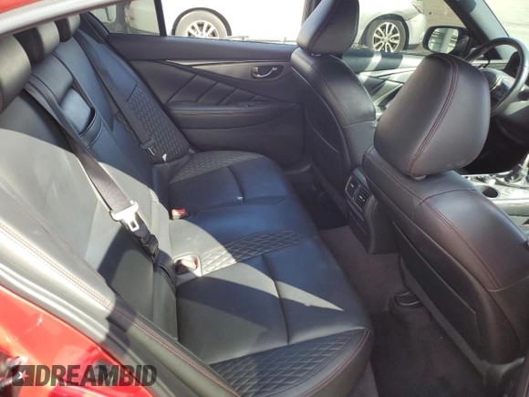 2018 Infiniti Q50 Red Sport 400 с VIN JN1FV7AP8JM460858, выставлен на аукционе Copart как лот 44380875 с пробегом 108 669 миль миль и Списание • Salvage title. История ставок и продаж доступна на DreamBid. Изображение 10.