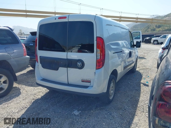 2022 Ram ProMaster City Cargo Tradesman with VIN ZFBHRFAB0N6W48747, listed as a IAAI auction lot 42148505 with 66,844 mi miles and . Bid and sale history available at DreamBid. Image 4.