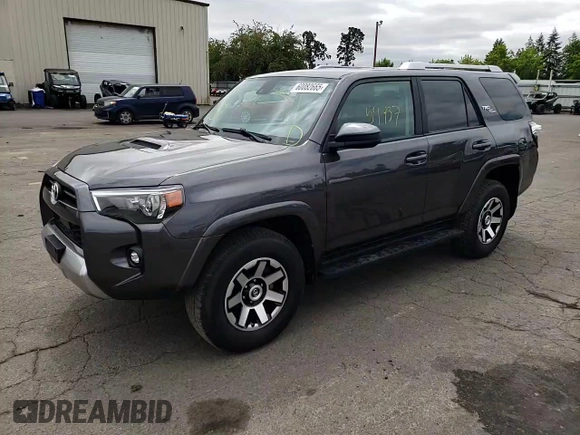 2022 Toyota 4Runner TRD Off Road with VIN JTEPU5JRXN6007051, listed as a Copart auction lot 60082665 with 59,737 mi miles and Salvage title. Bid and sale history available at DreamBid. Image 15.