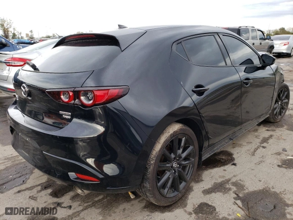 2021 Mazda Mazda3 Hatchback 2.5 Turbo with VIN JM1BPBJY5M1347232, listed as a Copart auction lot 35954623 with 0 mi miles. Bid and sale history available at carsss.com. Image 3.