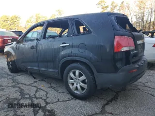 2013 Kia Sorento LX with VIN 5XYKT4A19DG387680, listed as a Copart auction lot 57208245 with Not provided miles and Non repairable. Bid and sale history available at DreamBid. Image 2.