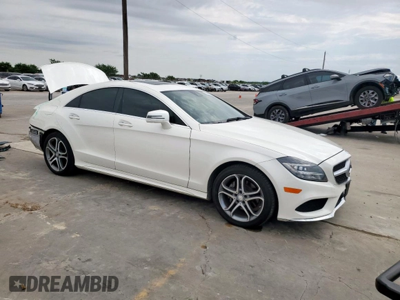 2015 Mercedes-Benz CLS 400 с VIN WDDLJ6FB5FA134260, выставлен на аукционе Copart как лот 58567455 с пробегом 56 868 миль миль и Списание • Salvage title. История ставок и продаж доступна на DreamBid. Изображение 4.