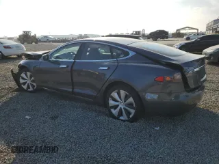 2021 Tesla Model S Long Range Plus with VIN 5YJSA1E20MF425022, listed as a Copart auction lot 46169645 with 16,786 mi miles and Salvage title. Bid and sale history available at DreamBid. Image 2.