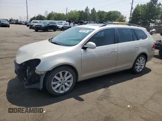 2013 Volkswagen Jetta SportWagen TDI w/Sunroof & Nav with VIN 3VWPL7AJ1DM687379, listed as a Copart auction lot 64687554 with 122,158 mi miles and Salvage Title. Bid and sale history available at carsss.com. Image 1.