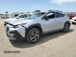 2024 Subaru Crosstrek Premium с VIN JF2GUADC5R8393104, выставлен на аукционе Copart как лот 55308255 с пробегом 4 077 миль миль и Списание • Salvage title. История ставок и продаж доступна на DreamBid. Изображение 1.
