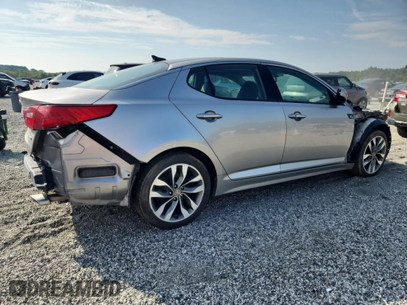 2015 Kia Optima SX Turbo with VIN 5XXGR4A65FG407317, listed as a Copart auction lot 62921025 with 68,501 mi miles and Clean title. Bid and sale history available at DreamBid. Image 3.