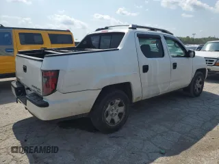 2012 Honda Ridgeline RT with VIN 5FPYK1F25CB451496, listed as a Copart auction lot 62484395 with 169,044 mi miles and Salvage title. Bid and sale history available at DreamBid. Image 3.
