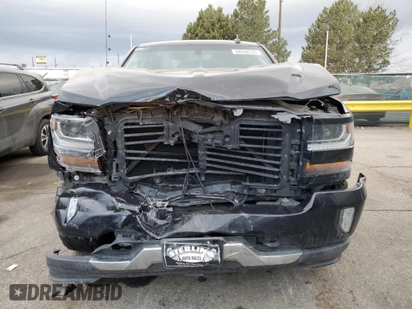 2017 Chevrolet Silverado 1500 LT with VIN 1GCVKREC1HZ225218, listed as a Copart auction lot 48948735 with 114,627 mi miles and Salvage Title. Bid and sale history available at DreamBid. Image 5.