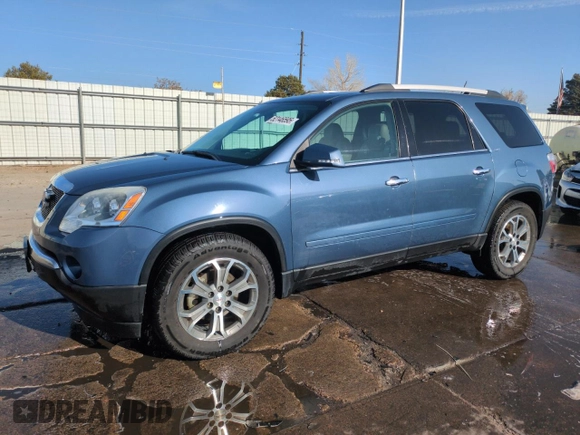 2012 GMC Acadia SLT1 with VIN 1GKKVRED1CJ304273, listed as a Copart auction lot 52146595 with 180,005 mi miles and Salvage Title. Bid and sale history available at carsss.com. Image 1.