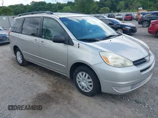 2005 Toyota Sienna CE with VIN 5TDZA23C05S272543, listed as a IAAI auction lot 42727321 with 201,156 mi miles and . Bid and sale history available at DreamBid. Image 1.