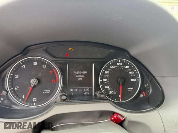 2012 Audi Q5 Premium Plus with VIN WA1DKAFPXCA073729, listed as a Copart auction lot 64176255 with 149,718 mi miles and Clean title. Bid and sale history available at DreamBid. Image 8.