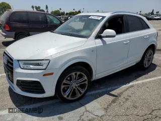 2016 Audi Q3 Prestige with VIN WA1GFCFS1GR008129, listed as a Copart auction lot 62141255 with 87,622 mi miles and Salvage title. Bid and sale history available at DreamBid. Image 1.