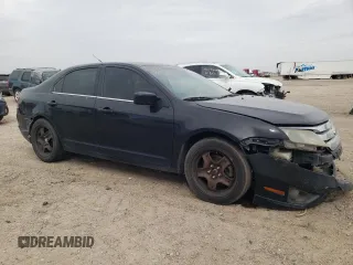 2011 Ford Fusion SE with VIN 3FAHP0HA6BR115187, listed as a Copart auction lot 50345675 with 182,866 mi miles and Salvage Title. Bid and sale history available at DreamBid. Image 4.