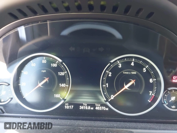 2018 BMW 6 Series 640i with VIN WBA6F1C5XJGT83781, listed as a IAAI auction lot 41945616 with 46,370 mi miles and . Bid and sale history available at carsss.com. Image 7.