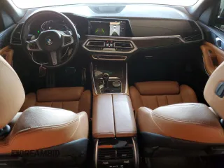 2022 BMW X5 sDrive40i with VIN 5UXCR4C04N9K22970, listed as a Copart auction lot 50420305 with 56,500 mi miles and Salvage Title. Bid and sale history available at carsss.com. Image 8.