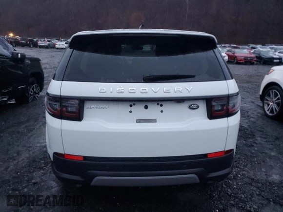 2023 Land Rover Discovery Sport S with VIN SALCJ2FX0PH321907, listed as a Copart auction lot 84893684 with 18,089 mi miles and Salvage Title. Bid and sale history available at carsss.com. Image 6.