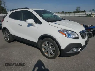 2016 Buick Encore Leather with VIN KL4CJGSB1GB714553, listed as a Copart auction lot 51039915 with 97,858 mi miles and Salvage Title. Bid and sale history available at carsss.com. Image 4.