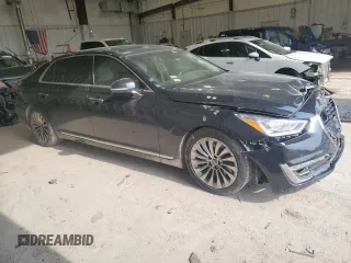 2017 Genesis G90 Premium z VIN KMHG34JA8HU027869, wystawiony jako Copart lot #59992215 z przebiegiem 143 421 mil mil oraz Czysty tytuł • Clean title. Historia ofert i sprzedaży dostępna na DreamBid. Obrazek 4.