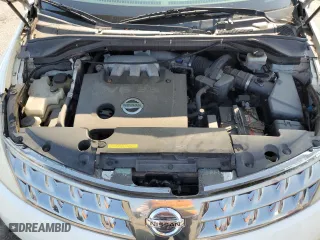 2007 Nissan Murano S with VIN JN8AZ08W07W663891, listed as a Copart auction lot 67211624 with 121,542 mi miles and Non Repairable. Bid and sale history available at carsss.com. Image 12.