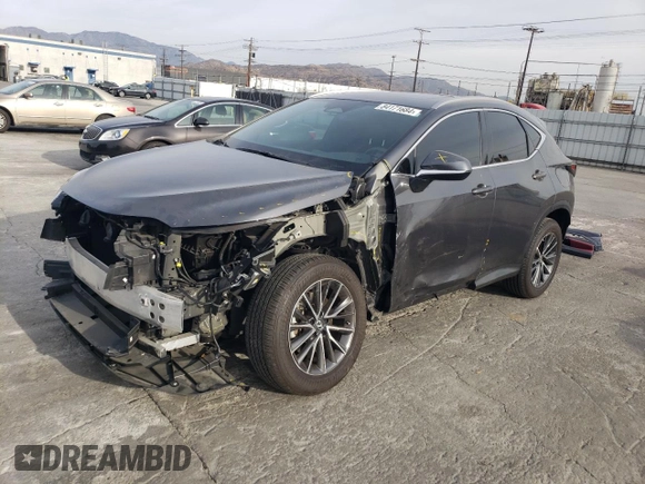 2022 Lexus NX with VIN 2T2GDCAZ8NC002654, listed as a Copart auction lot 84171684 with 13,709 mi miles and Salvage Title. Bid and sale history available at carsss.com. Image 1.