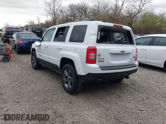 2017 Jeep Patriot 75th Anniversary with VIN 1C4NJRBBXHD108927, listed as a IAAI auction lot 41935713 with 103,802 mi miles and . Bid and sale history available at carsss.com. Image 3.