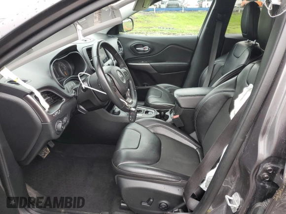 2019 Jeep Cherokee Altitude with VIN 1C4PJMLB7KD473227, listed as a Copart auction lot 59871435 with 96,576 mi miles and Salvage title. Bid and sale history available at DreamBid. Image 7.
