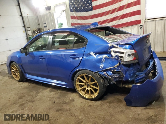 2018 Subaru WRX with VIN JF1VA1A65J9806222, listed as a Copart auction lot 89337105 with 106,725 mi miles and Salvage Title. Bid and sale history available at carsss.com. Image 2.