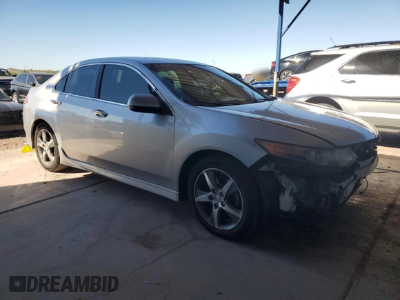 2014 Acura TSX Special Edition with VIN JH4CU2F81EC000880, listed as a Copart auction lot 50012415 with 147,110 mi miles and Salvage title. Bid and sale history available at DreamBid. Image 4.