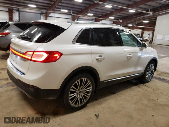 2016 Lincoln MKX Reserve z VIN 2LMTJ8LR2GBL52072, wystawiony jako Copart lot #55481815 z przebiegiem 121 792 mil mil oraz Czysty tytuł • Clean title. Historia ofert i sprzedaży dostępna na DreamBid. Obrazek 3.