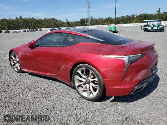 2022 Lexus LC 500h with VIN JTHBP5AY7NA104717, listed as a Copart auction lot 77842474 with Not provided miles and Non repairable. Bid and sale history available at DreamBid. Image 2.