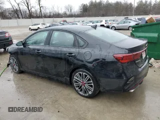 2023 Kia Forte GT with VIN 3KPF44ACXPE533148, listed as a Copart auction lot 43067945 with 57,613 mi miles and Salvage Title. Bid and sale history available at carsss.com. Image 2.
