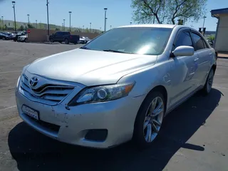 2011 Toyota Camry LE with VIN 4T4BF3EK9BR211861, listed as a IAAI auction lot 42057138 with 129,534 mi miles. Bid and sale history available at carsss.com. Image 2.