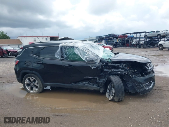 2021 Jeep Compass Limited with VIN 3C4NJDCB6MT584016, listed as a IAAI auction lot 42661401 with 68,455 mi miles and . Bid and sale history available at DreamBid. Image 14.