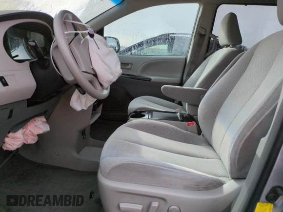 2012 Toyota Sienna LE with VIN 5TDJK3DC8CS031664, listed as a Copart auction lot 46085105 with 152,758 mi miles and Salvage Title. Bid and sale history available at carsss.com. Image 7.