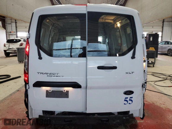 2020 Ford Transit Connect XLT z VIN NM0LS7F28L1452394, wystawiony jako Copart lot #49234045 z przebiegiem 66 048 mil mil oraz Szkoda całkowita • Salvage title. Historia ofert i sprzedaży dostępna na DreamBid. Obrazek 6.