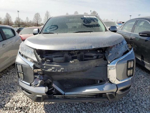 2020 Mitsubishi Outlander Sport ES 2.0 with VIN JA4AP3AU2LU000947, listed as a Copart auction lot 48796315 with 124,250 mi miles and Salvage Title. Bid and sale history available at carsss.com. Image 5.