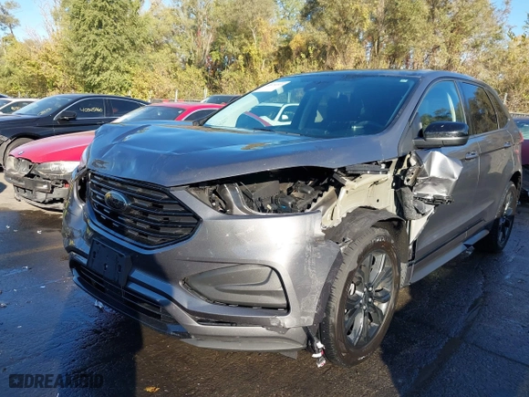 2022 Ford Edge SE with VIN 2FMPK4G9XNBA21993, listed as a IAAI auction lot 40575593 with 34,801 mi miles. Bid and sale history available at carsss.com. Image 6.