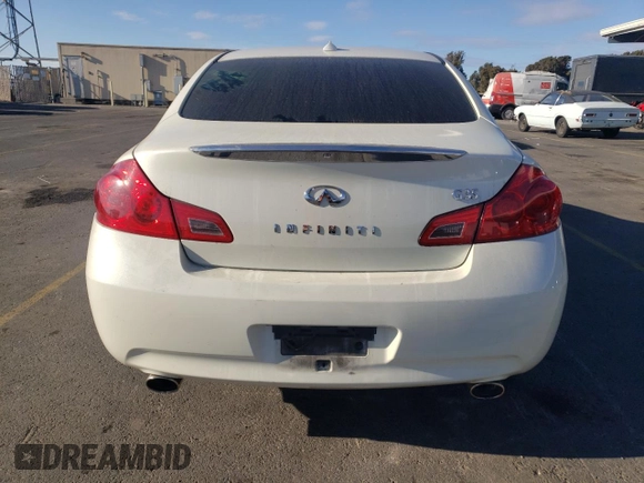 2008 Infiniti G35 with VIN JNKBV61E28M226454, listed as a Copart auction lot 78721694 with Not Provided miles and Salvage Title. Bid and sale history available at DreamBid. Image 6.