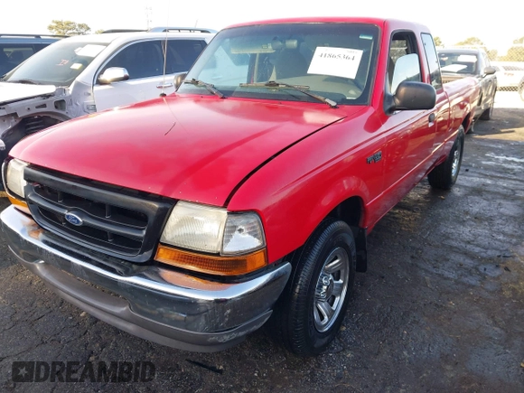 2000 Ford Ranger XL with VIN 1FTYR14V5YTA04592, listed as a IAAI auction lot 41865364 with 228,817 mi miles. Bid and sale history available at carsss.com. Image 17.