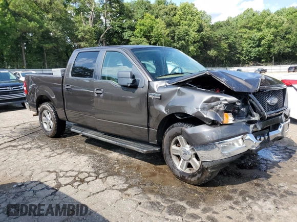2005 Ford F-150 XLT with VIN 1FTPW12535KE13263, listed as a Copart auction lot 56629615 with 229,122 mi miles and Non repairable. Bid and sale history available at DreamBid. Image 4.