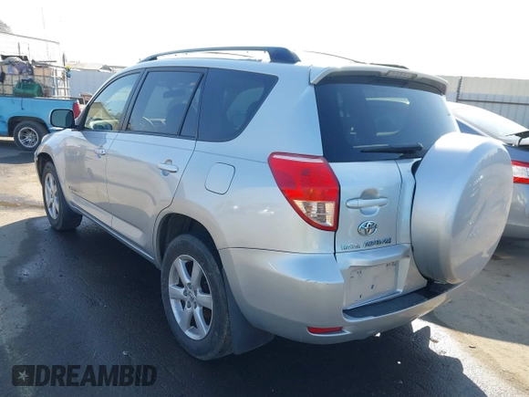 2007 Toyota RAV4 Limited with VIN JTMBK31V475020697, listed as a IAAI auction lot 41403464 with 221,299 mi miles. Bid and sale history available at carsss.com. Image 3.