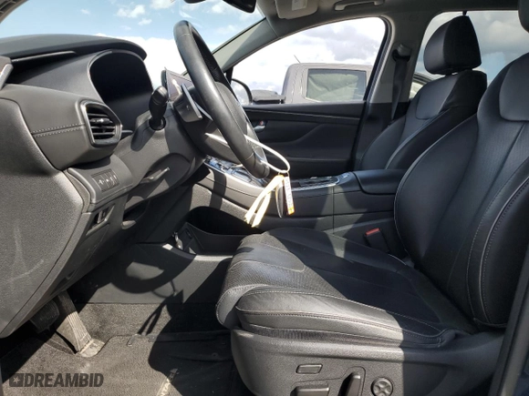 2021 Hyundai Santa Fe Limited with VIN 5NMS44AL0MH315111, listed as a Copart auction lot 43872555 with 19,179 mi miles and Salvage Title. Bid and sale history available at carsss.com. Image 7.