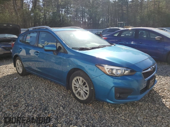 2018 Subaru Impreza Premium z VIN 4S3GTAD64J3700971, wystawiony jako Copart lot #53207115 z przebiegiem 145 846 mil mil oraz Czysty tytuł • Clean title. Historia ofert i sprzedaży dostępna na DreamBid. Obrazek 4.